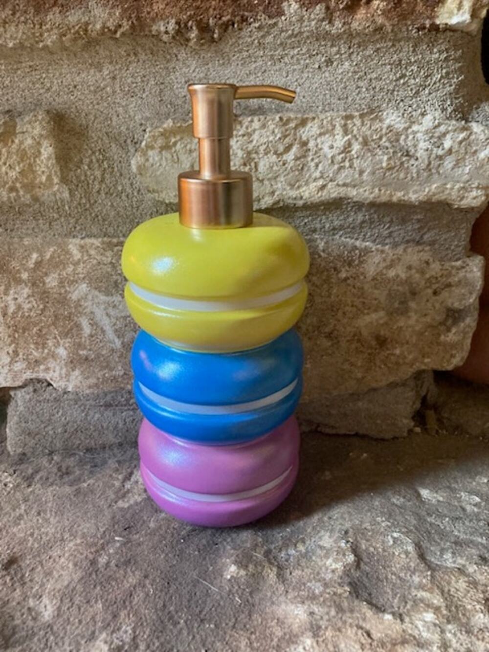 Colorful Plastic Macaron Soap Dispenser